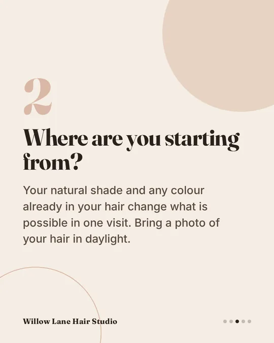 Balayage or highlights sample carousel, slide 3 of 5